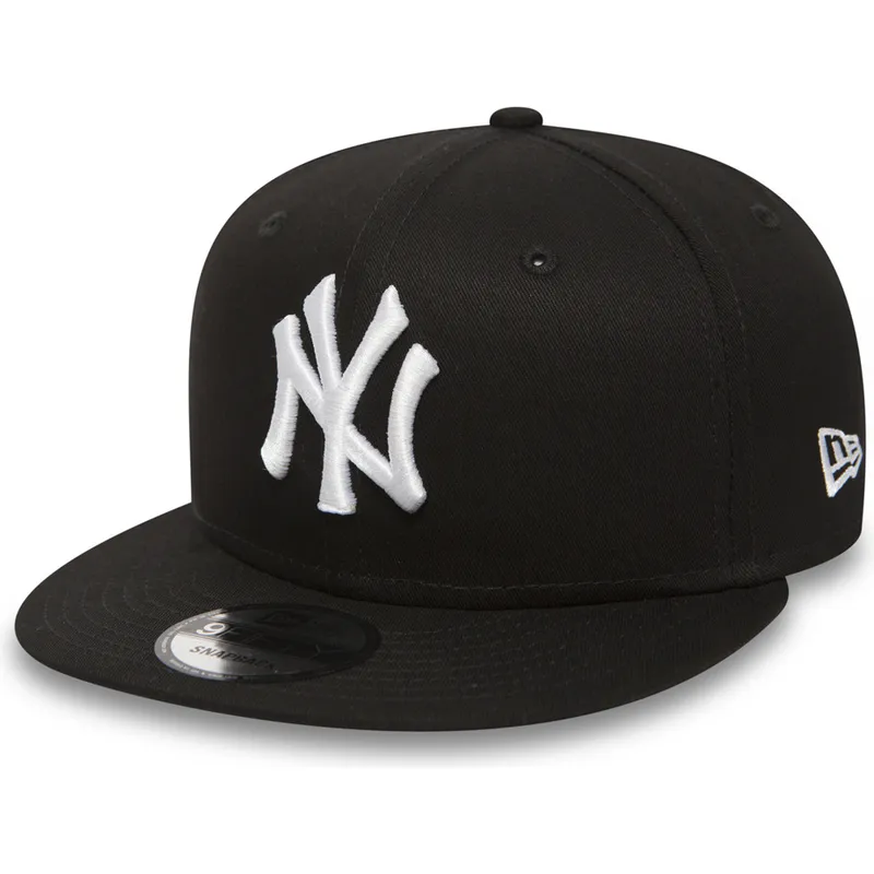Gorra plana negra New York Yankees MLB de New Era